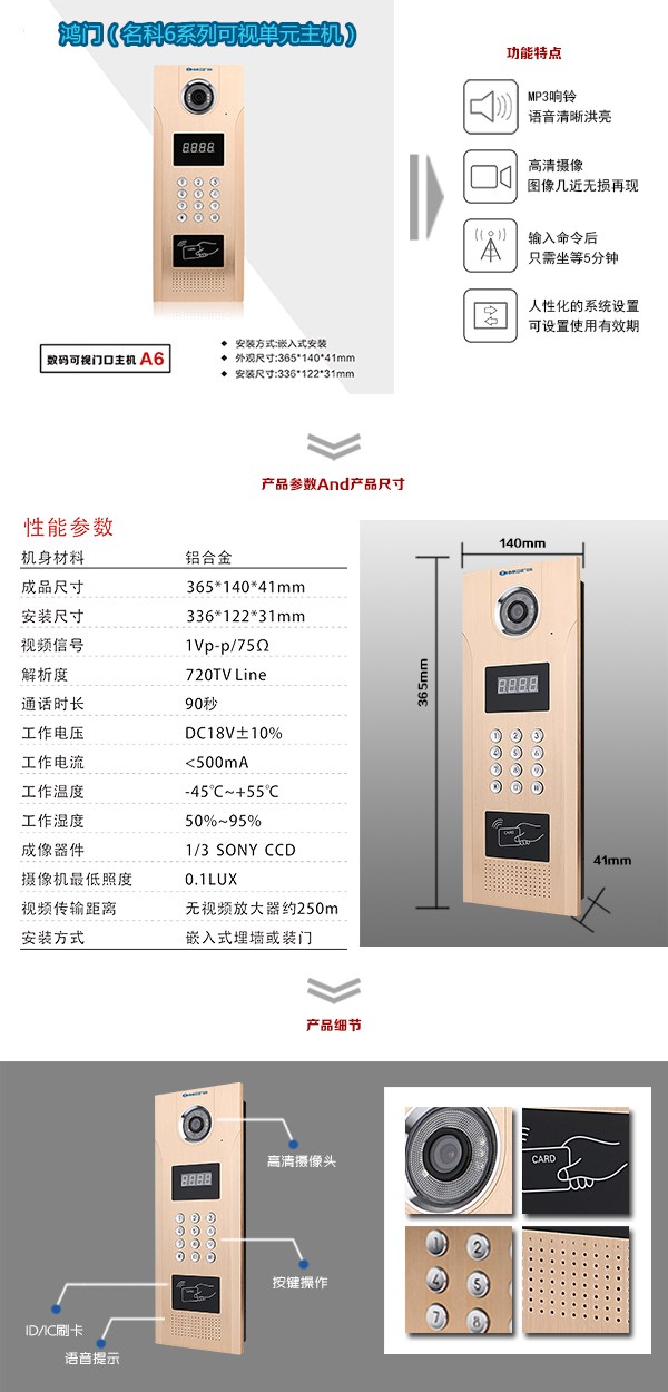 新乡红旗区可视单元主机1